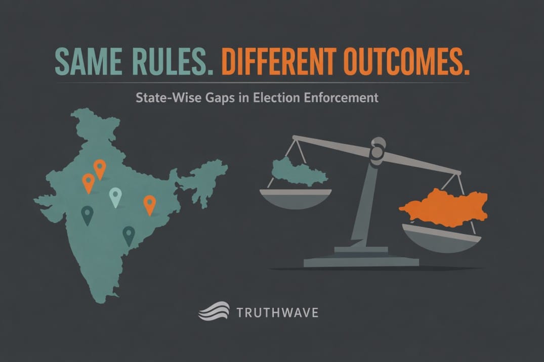 Uneven enforcement of election rules across Indian states