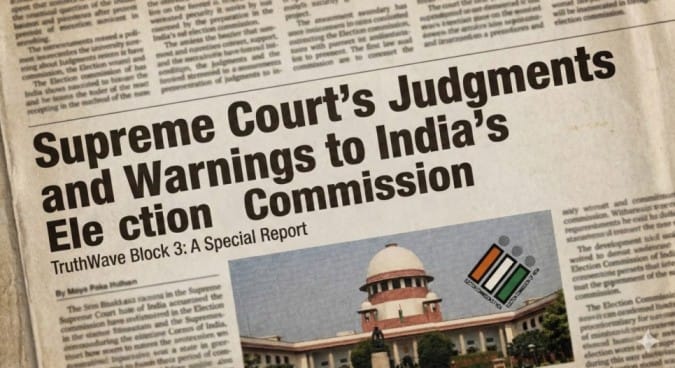 Supreme Court Election Commission judgments