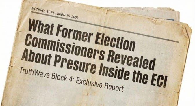Former Election Commissioners statements