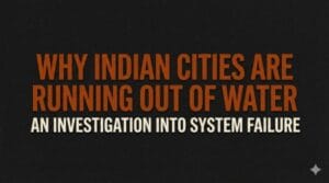 why indian cities are running out of water explained