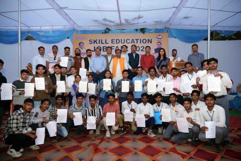 Skill education job fair in Uttarakhand
