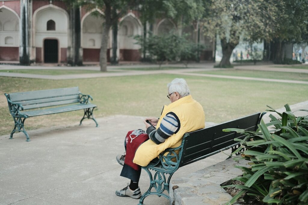 Senior citizen in India representing West Bengal pension beneficiaries